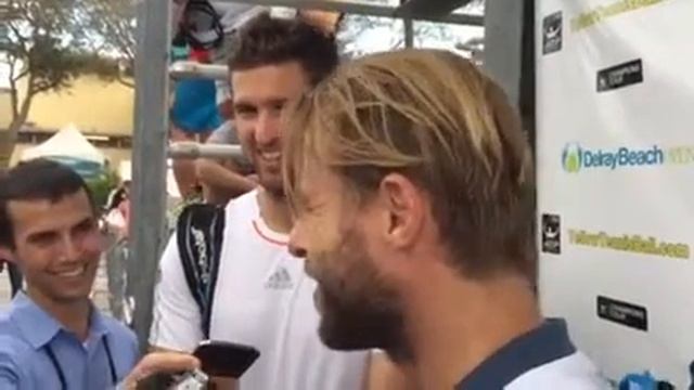 Martin and Marach after comeback win at Delray Open смотреть онлайн