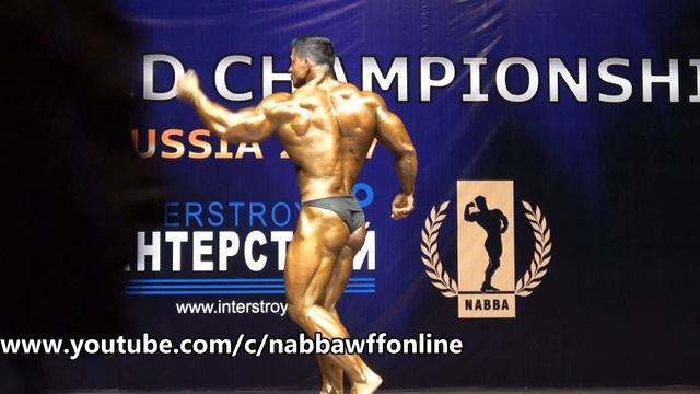 Evgeny Lobanov - Евгений Лобанов - Class 2 - Prejudging - NABBA World Championship 2017