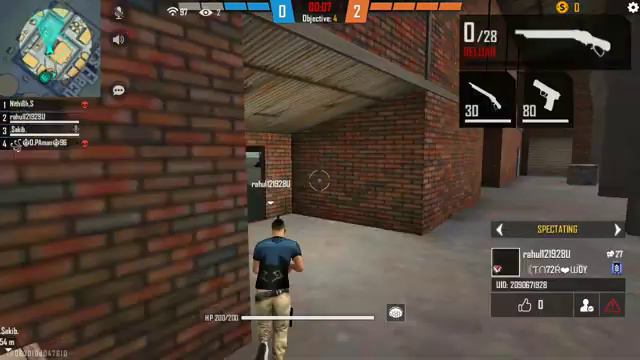 clash squad match random Pande in Aman gaming смотреть онлайн