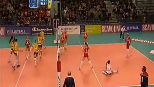 Natalya MAMMADOVA show! Scavolini Pesaro - Rabita Baku смотреть онлайн