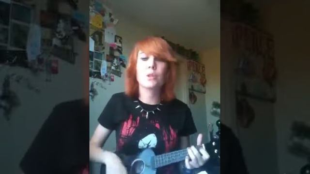 Kaira Nicole Sullivan's ukulele cover of Facedown by the Re смотреть онлайн