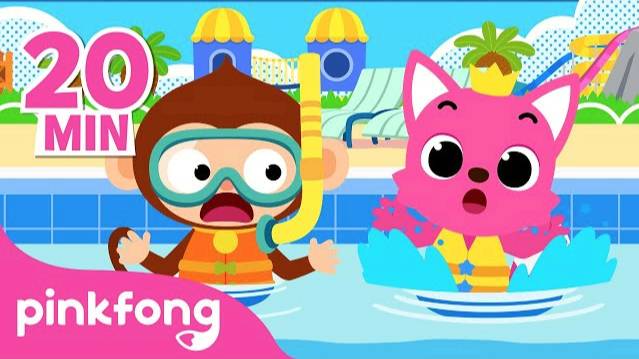 Water Safety Song and more | Play Safe Songs |+Compilation | Pinkfong Songs for Children смотреть онлайн