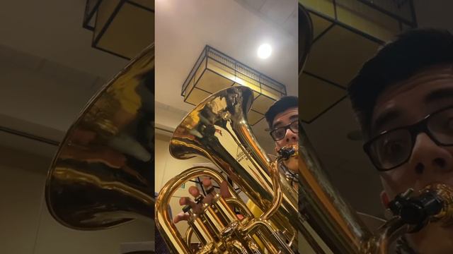 Downey Overture Euphonium’s perspective (All State Band 2022) Rehearsal смотреть онлайн
