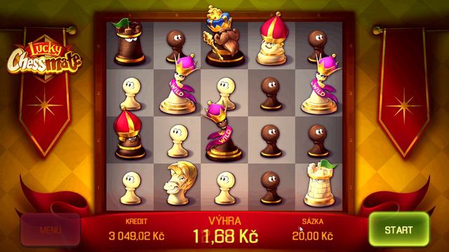 ♟️ LUCKY CHESSMATE ♟️ WOW!! BIG WIN ZA BIG WINEM!! ♟️ APOLLOGAMES ♟️ BET 20-50KČ ♟️ смотреть онлайн