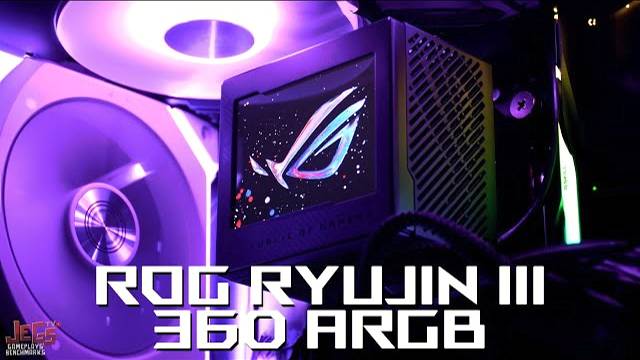 Тест ROG RYUJIN 360 ARGB