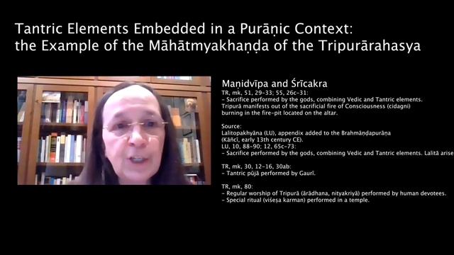 Dr Silvia Schwarz Linder - Tantric Elements Embedded in a Purāṇic Context смотреть онлайн
