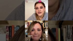 Josephine Langford & Anna Todd Instagram livestream | Friday, 4rd September 2020