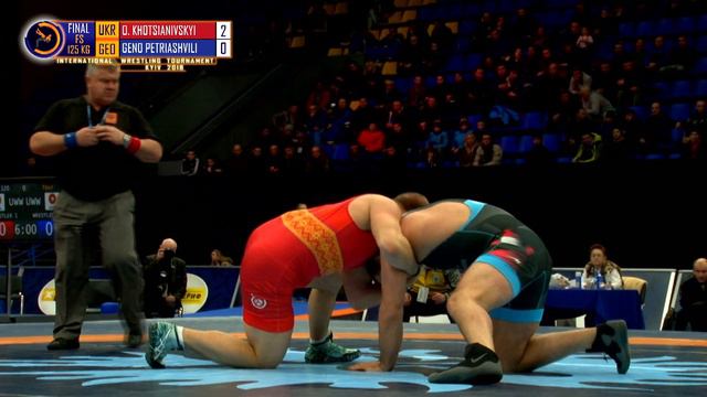 FS 125 kg UKR OLEKSANDR KHOTSIANIVSKYI GEO GENO PETRIASHVILI смотреть онлайн