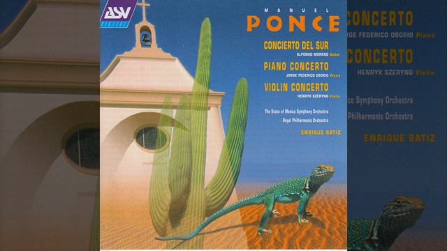 Ponce: Concierto Del Sur - II. Andante