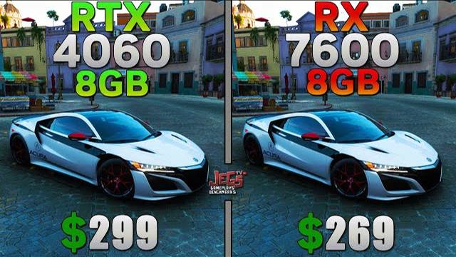 RTX4060 8GB VS RX7600 8GB