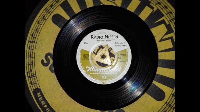 WERBEPLATTE "KLINGENDE POST" Nr 10 TELDEC Radio NISSEN 1958 Schlager смотреть онлайн