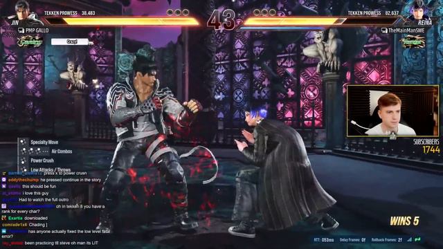 I Fight The Real TEKKEN 8 Final Boss... SPECIAL STYLE JIN смотреть онлайн