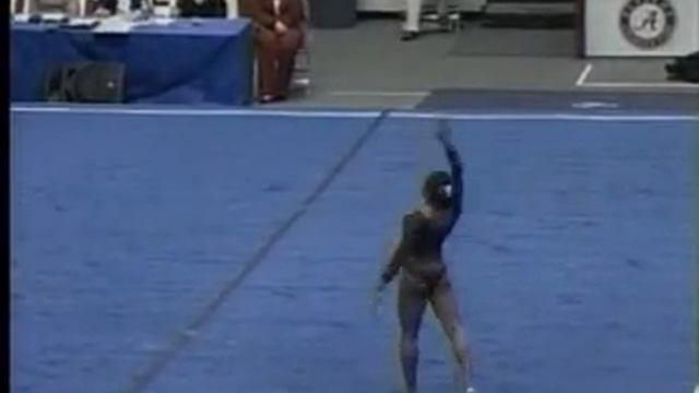Alabama Gymnastics - Morgan Dennis - Floor - 1/12/07 смотреть онлайн