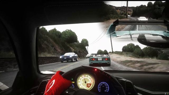 SANTA MONICA MOUNTAINS POV DRIVE // FERRARI 458
