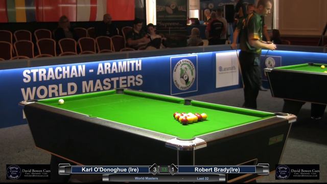 2019 World Masters - Last 32 - Karl O'Donoghue (Ire) v Robert Brady (Ire) смотреть онлайн