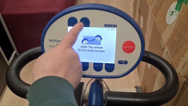 Motomed Viva-2 как сменить язык на Русский смотреть онлайн