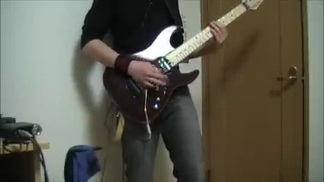 【閃乱カグラ】　闇夜は乙女を花にする　guitar cover
