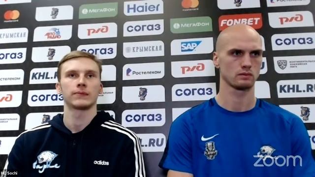 Послематчевая пресс-конференция Сочи - Барыс смотреть онлайн