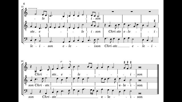 Jacob Obrecht: Missa L'homme arme - 1. Kyrie смотреть онлайн