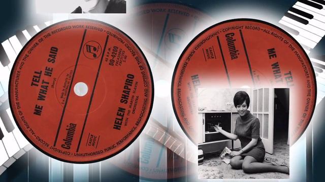 Helen Shapiro  -  Tell Me What He Said