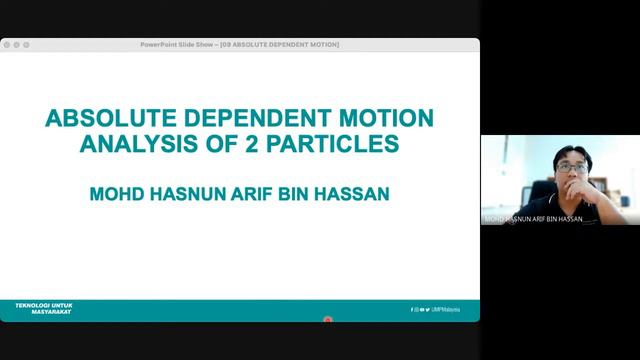 DMM2523 DYNAMICS WEEK 5a (08.11.2021) смотреть онлайн