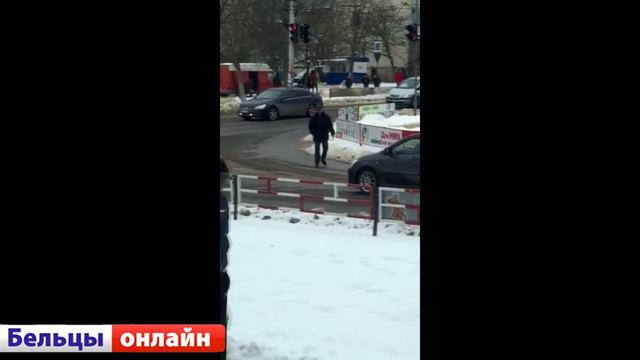 Агрессия на дорогах города Бельцы - 14.02.2017 смотреть онлайн