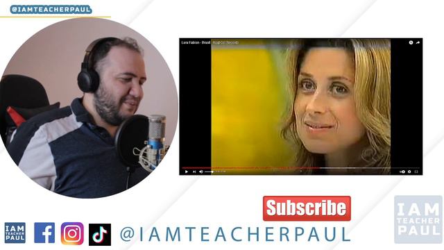🇧🇷 Gabriel Henrique, Love By Grace, Lara Fabian in Brazil - Programa Raul Gil - TEACHER PAUL REACTS смотреть онлайн