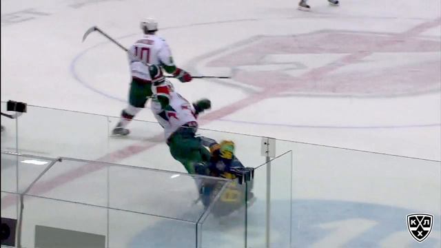 03.12 Лучшие силовые приемы недели КХЛ / 12/3 KHL Top-10 Hits