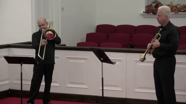 Boris Blacher - Divertimento for Trumpet, Trombone and Piano. Movement IV - Moderato. смотреть онлайн