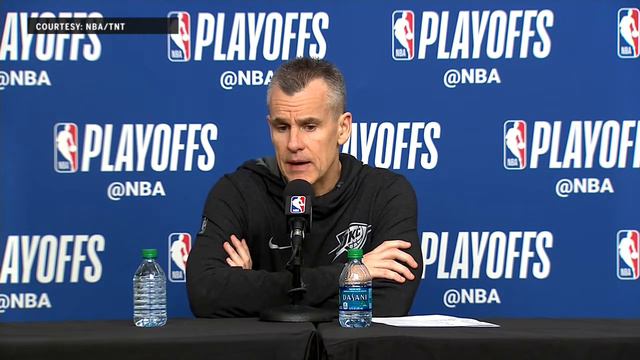 Billy Donovan Press Conference - Game 4 | Thunder at Jazz смотреть онлайн