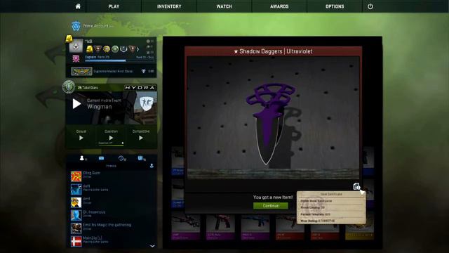 Shadow Daggers Ultraviolet MW Unboxing+Showcase смотреть онлайн