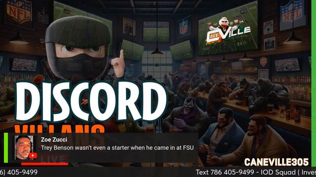 Spring Practice Miami Hurricanes | Villan membership Discord Live смотреть онлайн