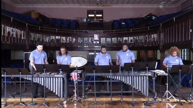 Allen University Percussion Group "Persistance"-Brian Blume смотреть онлайн