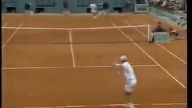 Pete Sampras great shots selection against Scott Draper (Roland Garros 1996 4R) смотреть онлайн