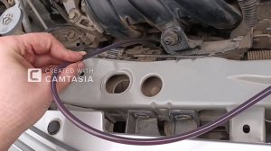 Замена масла через щуп с помощью насоса