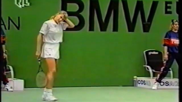 Manuela Maleeva vs Steffi Graf Zurich 1990 смотреть онлайн