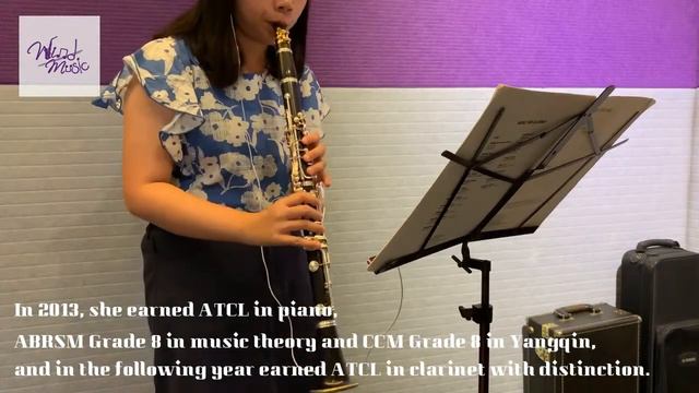 【Wind Music】Joseph Horovitz/ Johannes Brahms (River Wong導師-單簧管 Clarinet) смотреть онлайн