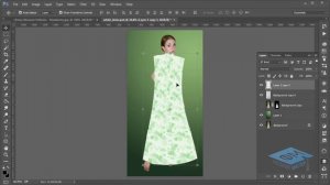 Добавляем узор на ткань в Photoshop