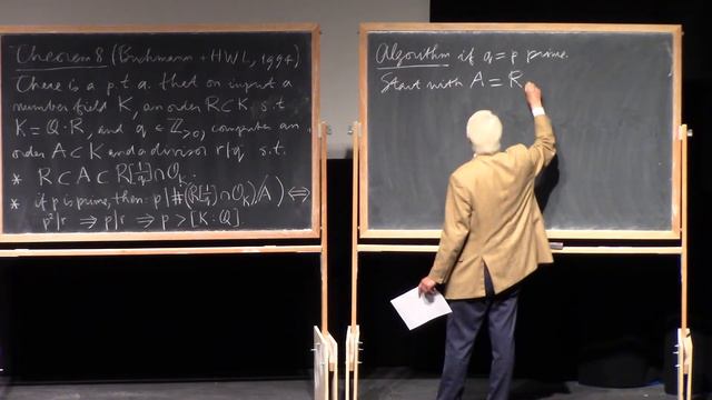 3.2 Algorithms in algebraic number theory| Hendrik Lenstra, Universiteit Leiden смотреть онлайн