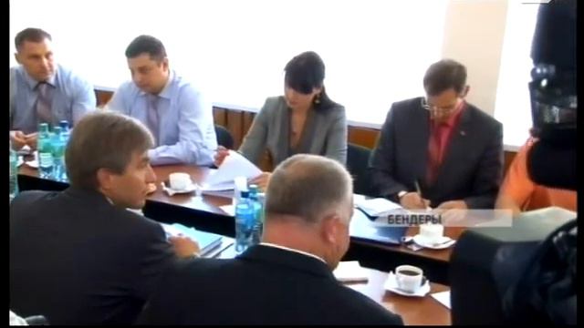 Встреча Н. Штански с вице-премьером РМ Е. Карповым