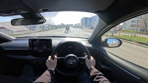 2020 Toyota Yaris 1.0L 69HP POV TEST DRIVE