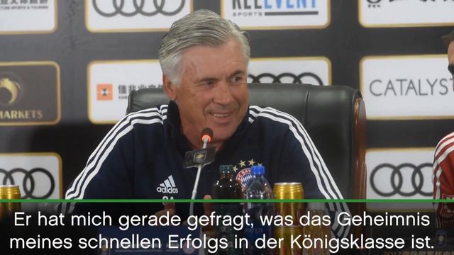 Carlo Ancelotti zu Vincenzo Montella: "Er braucht Vertrauen" | FC Bayern München смотреть онлайн