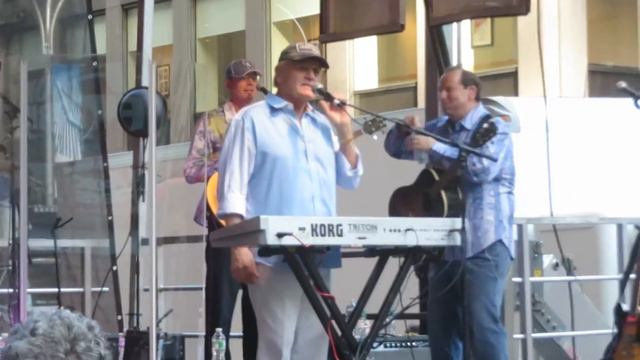 The Beach Boys Brian Wilson David Marks Mike Love Bruce Johnston, Al Jardine on stage