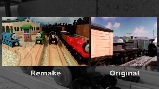 Douglas Teases James | Donald & Douglas | Thomas & Friends Clip Comparison