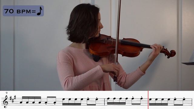 Twinkle Twinkle Little Star: Variation A | Suzuki Violin Book 1