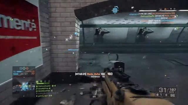 OLD SCHOOL BATTLEFIELD 4 MTAR-21 смотреть онлайн