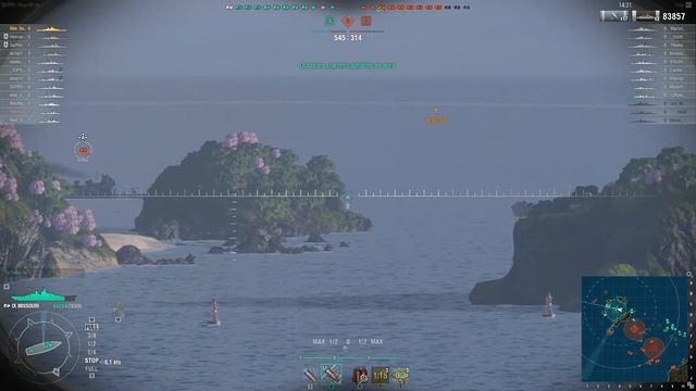 World of Warships - The Missouri 157k+ Mighty Mo - World of Warships смотреть онлайн