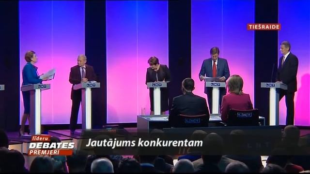 Inguna Sudraba vs Mārtiņš Bondars - Līderu debates-Premjeri смотреть онлайн