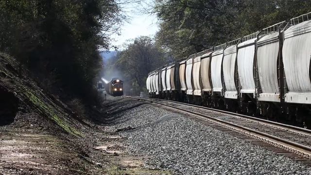 NS 276 At Pabst With UP Leading