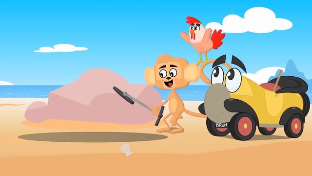 Brum & Friends | HARD AT WORK | Funny Animated Cartoons | Videos For Kids | WildBrain Cartoons смотреть онлайн